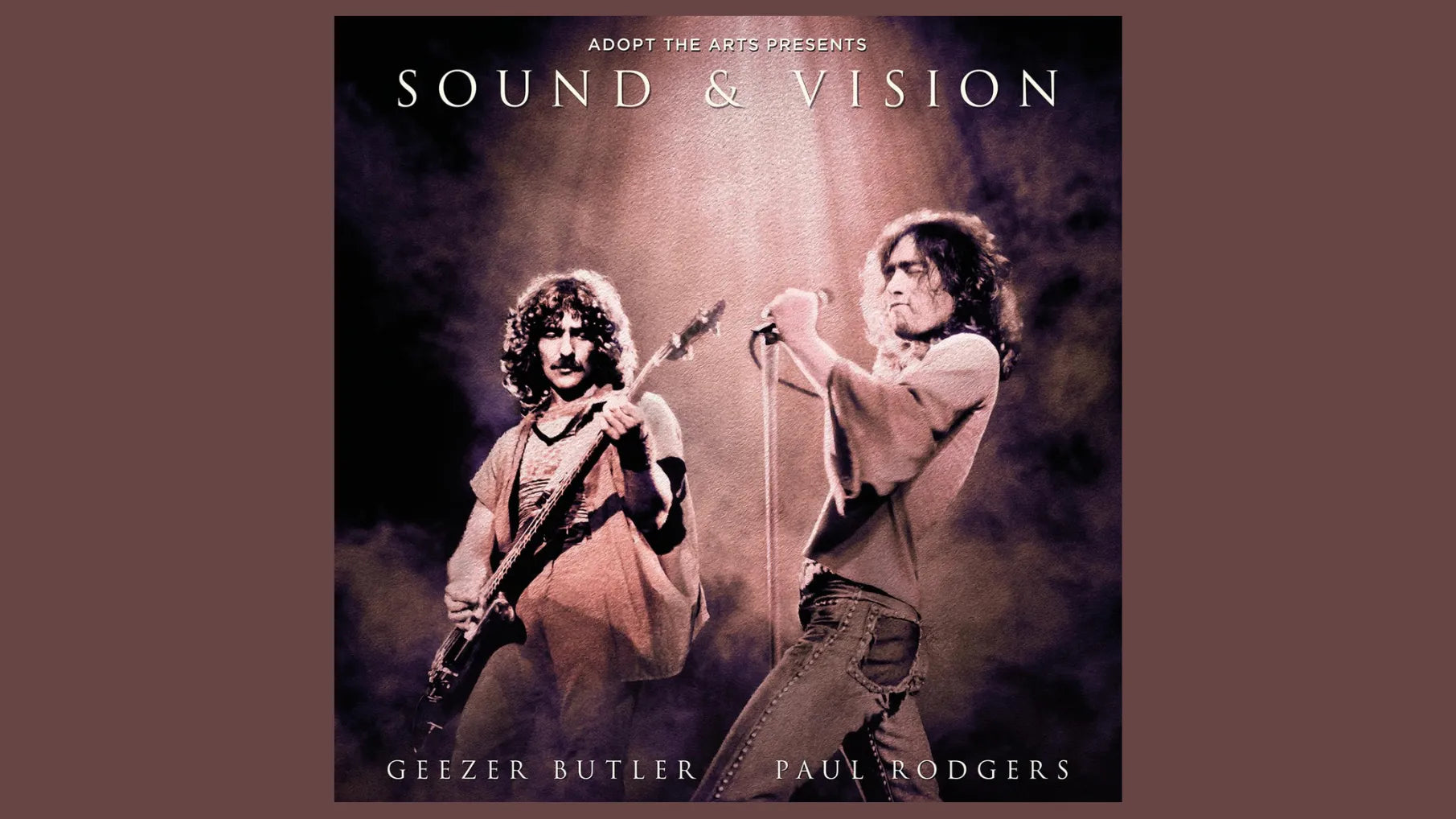 Paul Rodgers and Geezer Butler Celebrated on Limited-Edition Sound & Vision Live Charity Album