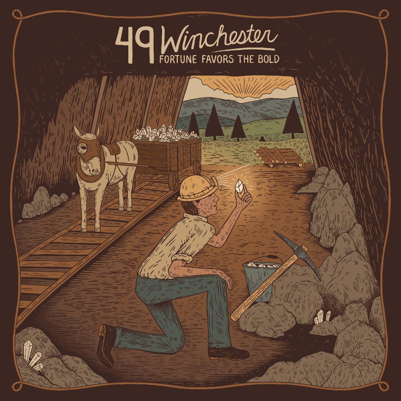 49 Winchester Fortune Favors The Bold (Indie Exclusive Translucent Orange Vinyl)