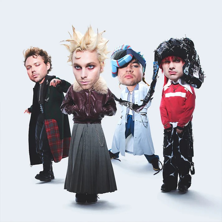 5 Seconds Of Summer Everyone's A Star (Indie Exclusive, Electric Blue Colored Vinyl, Exclusive Bonus Poster)