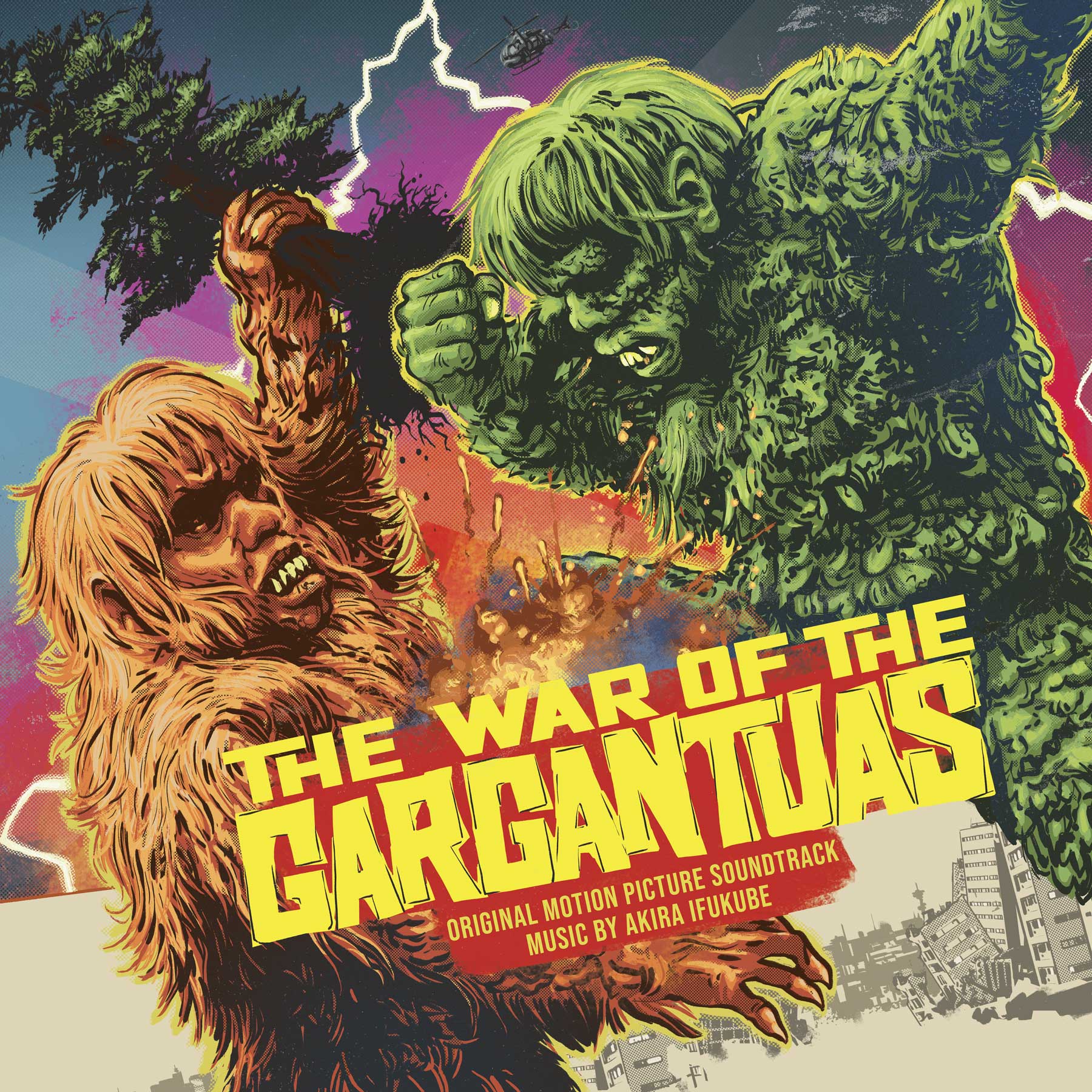 AKIRA IFUKUBE The War Of The Gargantuas Original Motion Picture Soundtrack