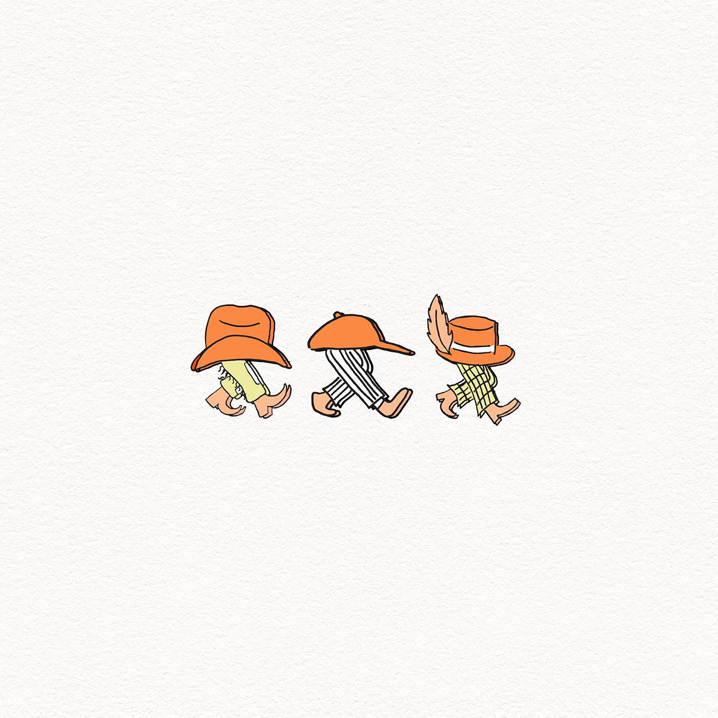 Bad Bad Hats Walkman (Orange Crush Vinyl)
