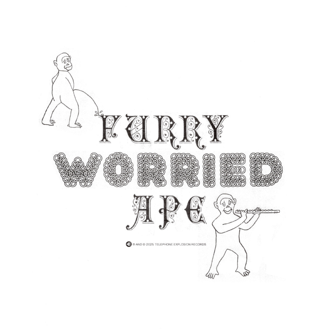 Badge Epoch Furry Worried Ape (Midi Green Vinyl)