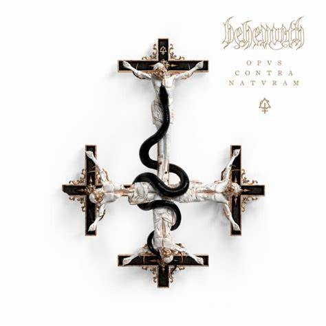 Behemoth Opvs Contra Natvram Earbook (Limited Edition, Black & Gold Ink Spot Colored Vinyl)