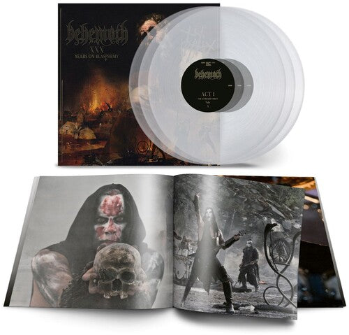 Behemoth XXX Years Ov Blasphemy (Clear Vinyl) (3 Lp's)