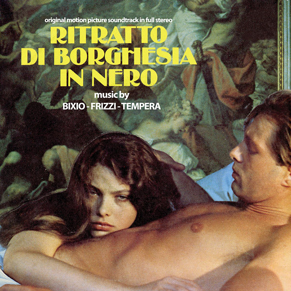 BIXIO/FRIZZI/TEMPERA Ritratto Di Borghesia In Nero