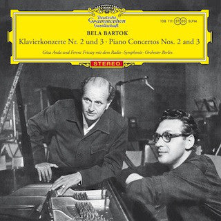 Béla Bartók, Géza Anda, Ferenc Fricsay, Radio-Symp Klavierkonzerte Nr. 2 Und 3