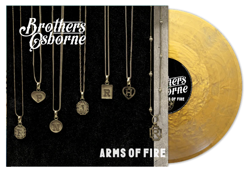 Brothers Osborne Arms Of Fire: 10th Anniversary Edition (Limited Edition, Gold Colored Vinyl) (7" Single)