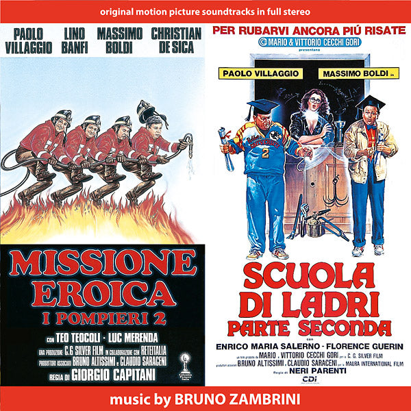 BRUNO ZAMBRINI Missione Eroica I Pompieri 2 / Scuola Di Ladri Parte Seconda