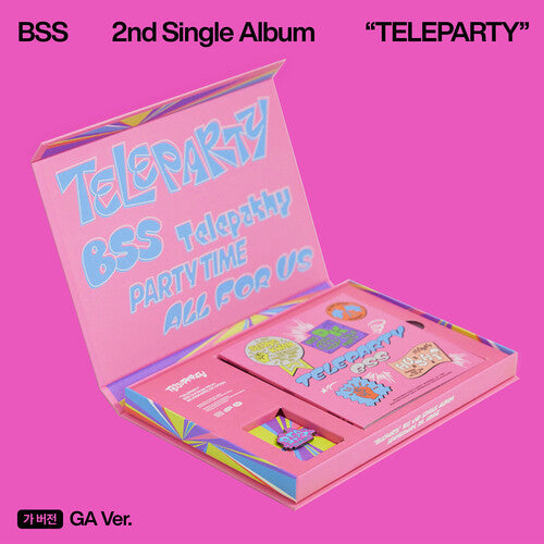 BSS (SEVENTEEN) BSS 2nd Single Album 'TELEPARTY' (GA Ver.) (Sticker, Pin, Photo Book, Photo / Photo Card)