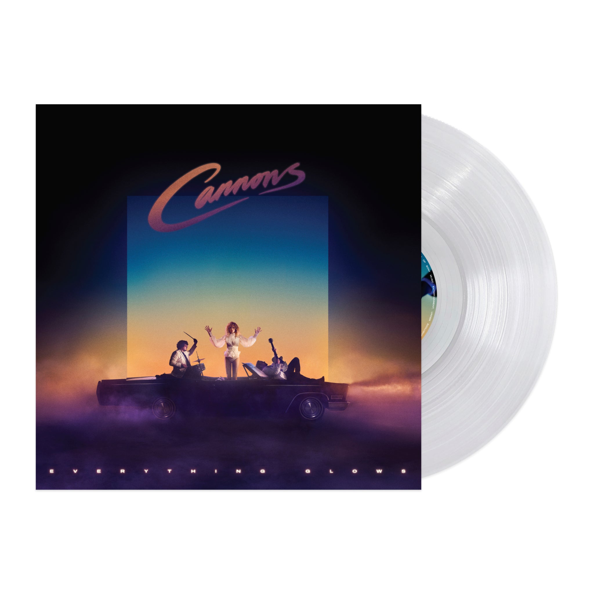 CANNONS Everything Glows (Wide LP) [Clear Vinyl}