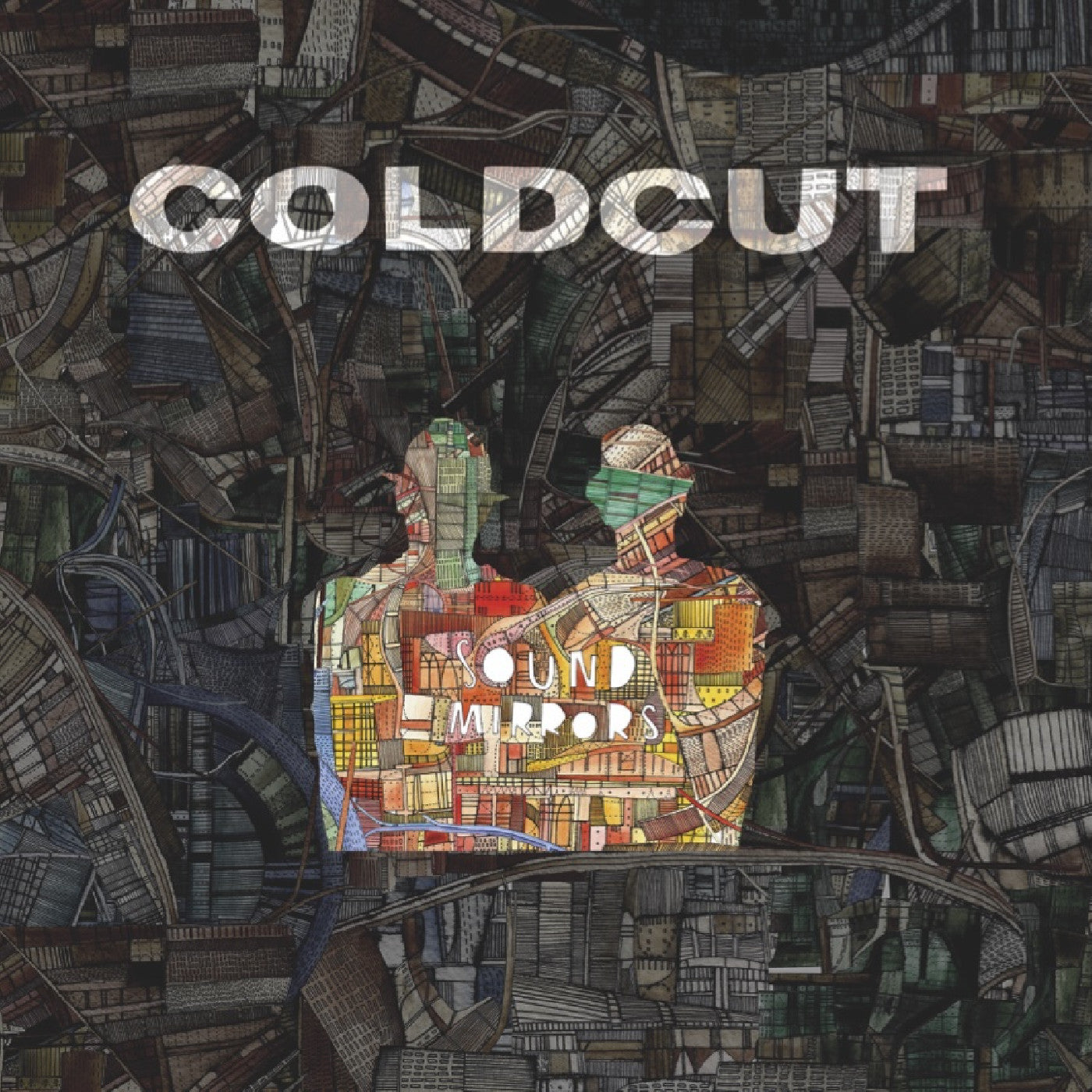 Coldcut Sound Mirrors (20Th Anniversary) (Blue Green Orange Red Marble Vinyl)