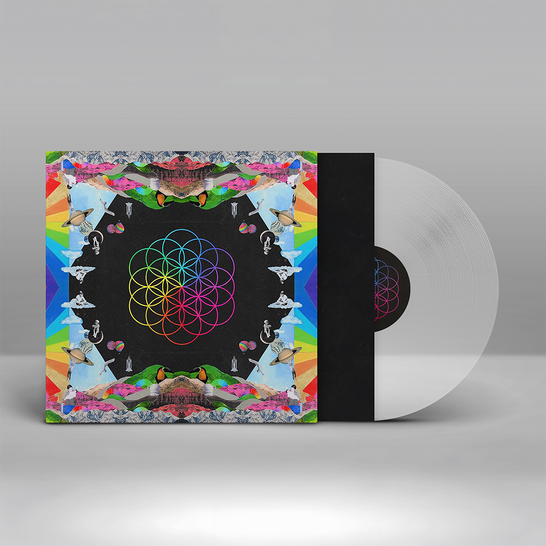 Coldplay A Head Full Of Dreams (Indie Exclusive) (Clear Ecorecord LP)