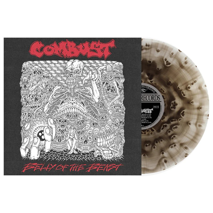 Combust Belly of the Beast (Indie Exclusive, Cloudy Black Ice Colored Vinyl)