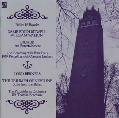 DAVID EDITH SITWELL/WILLIAM WALTON/LORD BERNERS Follies & Façades