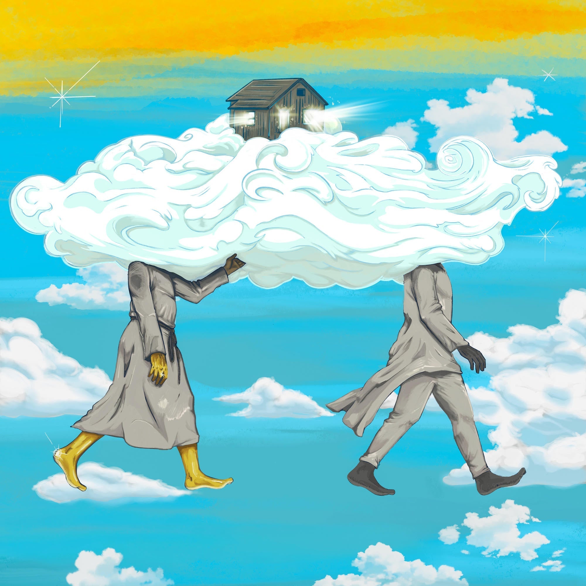 De La Soul Cabin In The Sky (Duckie Yellow Vinyl) (Copy)