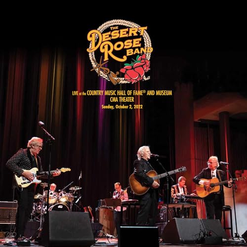 Desert Rose Band Live At The Country Music Hall Of Fame 10-2-22 (Ruby Red Vinyl) 2Lp