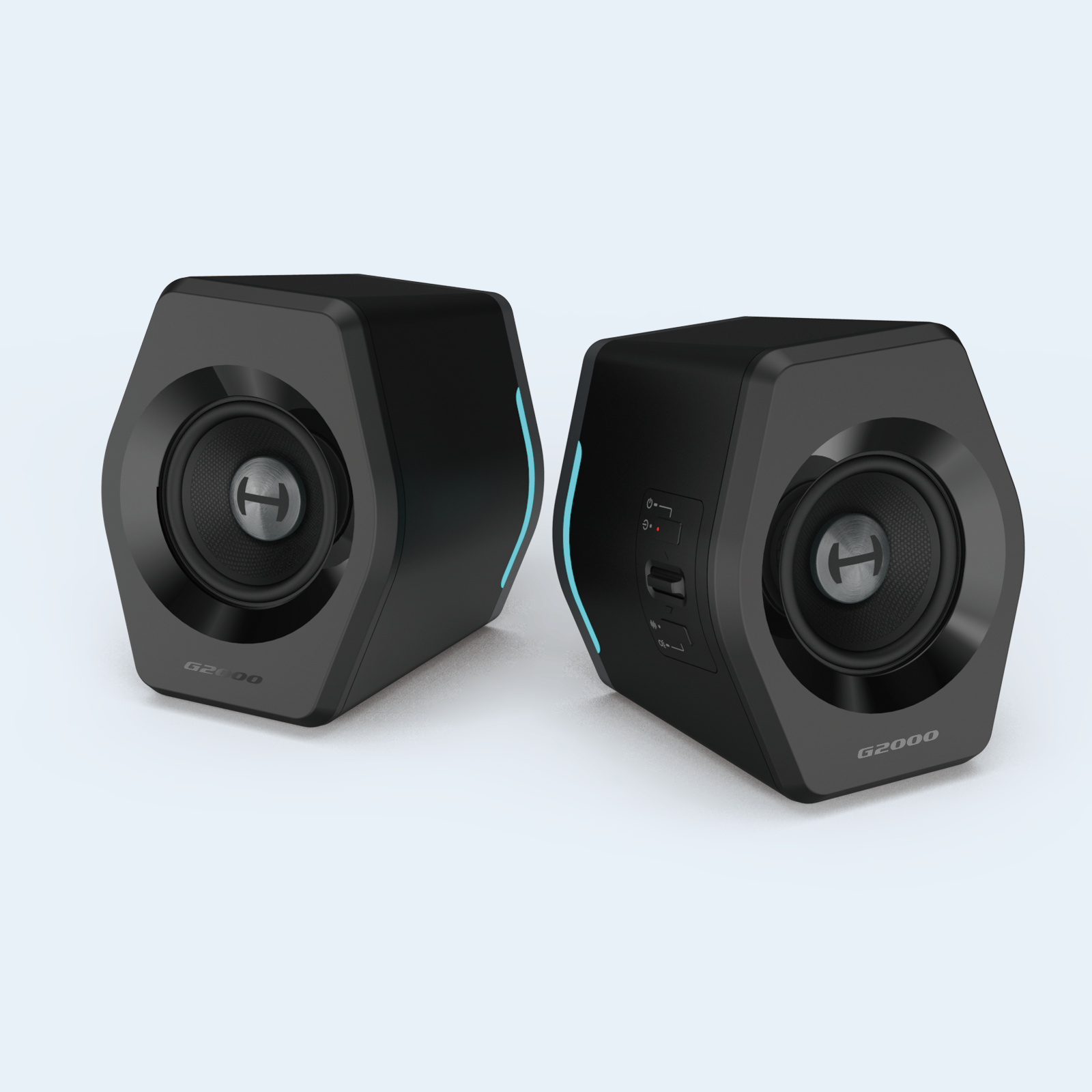 Edifier G2000 2.0 Rgb Gaming Speakers- Black