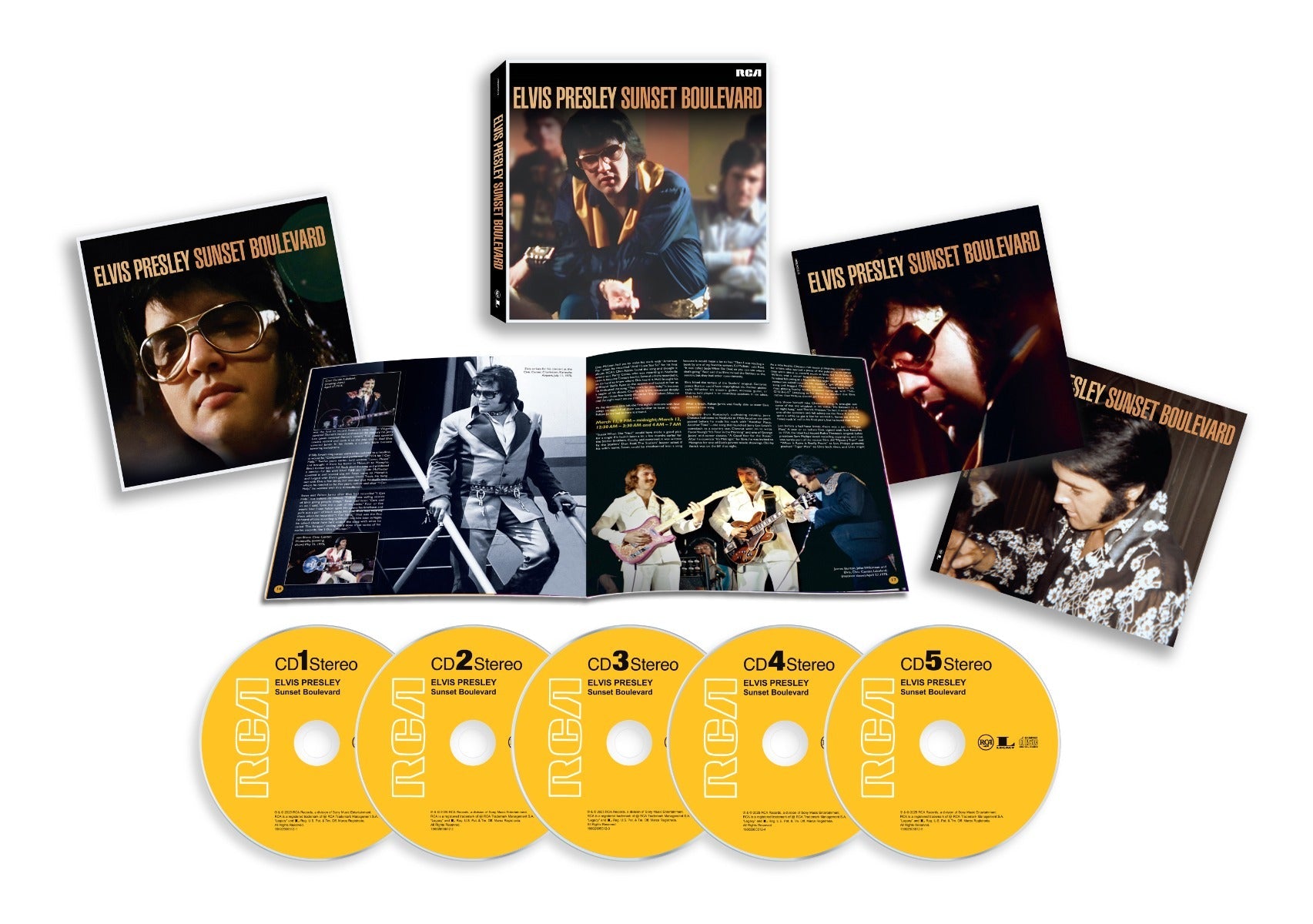 Elvis Presley Sunset Boulevard (5CD Box Set)