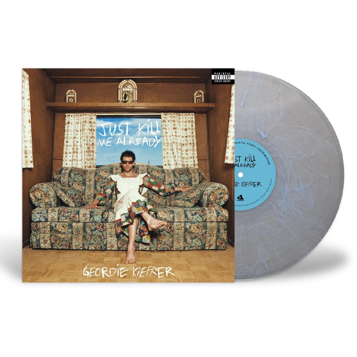 Geordie Kieffer Just Kill Me Already (Blue Splatter Vinyl)