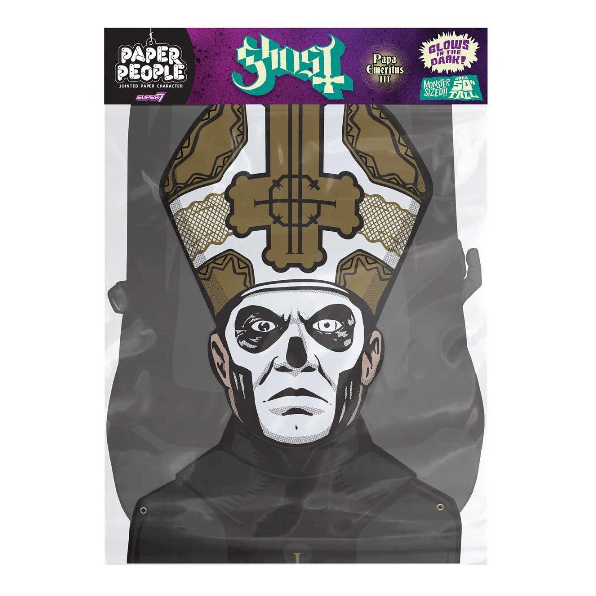 Ghost Super7 - Ghost Paper People - Papa Emeritus III (Large Item, Collectible, Figure, Action Figure)