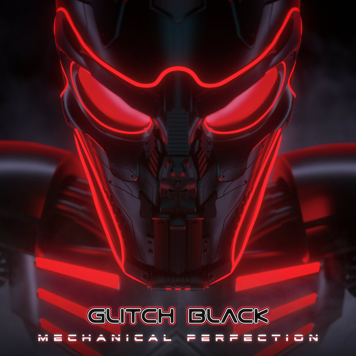 Glitch Black Mechanical Perfection