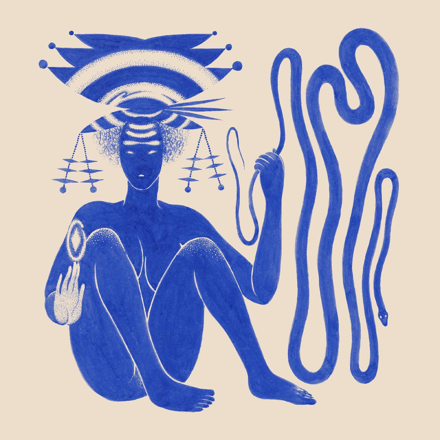 Hiatus Kaiyote Love Heart Cheat Code (BLUE VINYL)