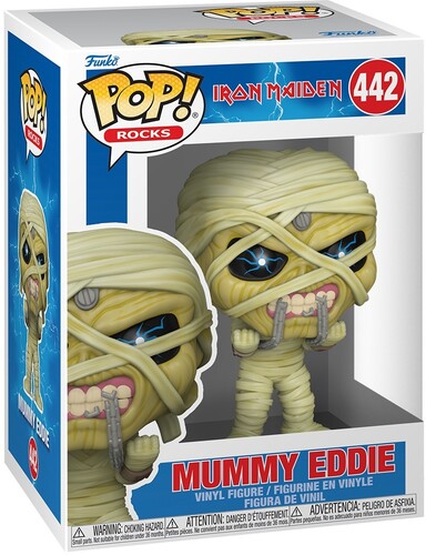 Iron Maiden FUNKO POP! Rocks: Iron Maiden - Eddie Mummy Powerslave, 40th Anniversary (Vinyl Figure)