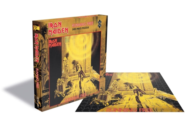 Iron Maiden RockSaws - Iron Maiden Running Free (500 Piece Jigsaw Puzzle)