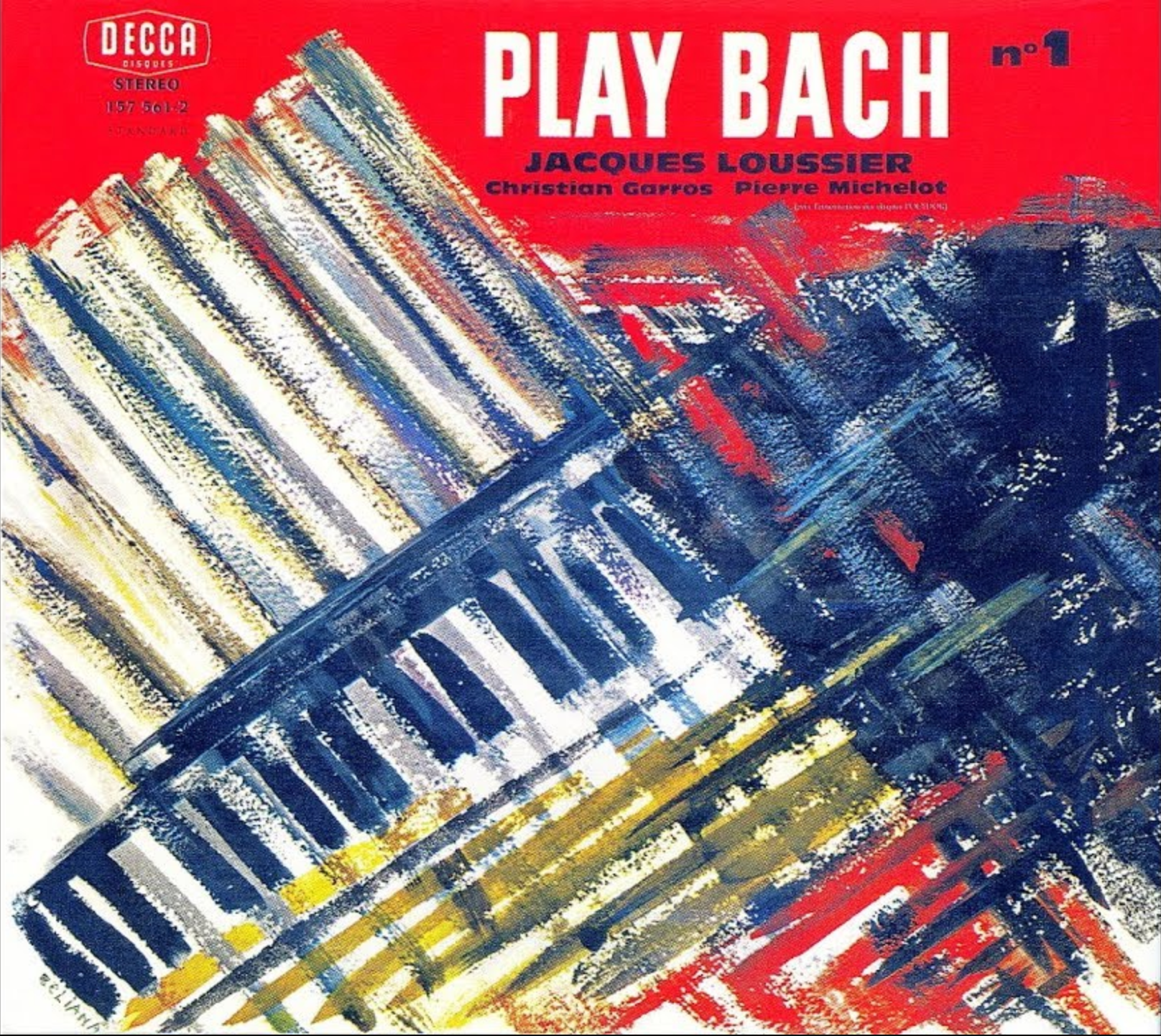 Jacques Loussier / Christian Garros / Pierre Miche Play Bach No.1