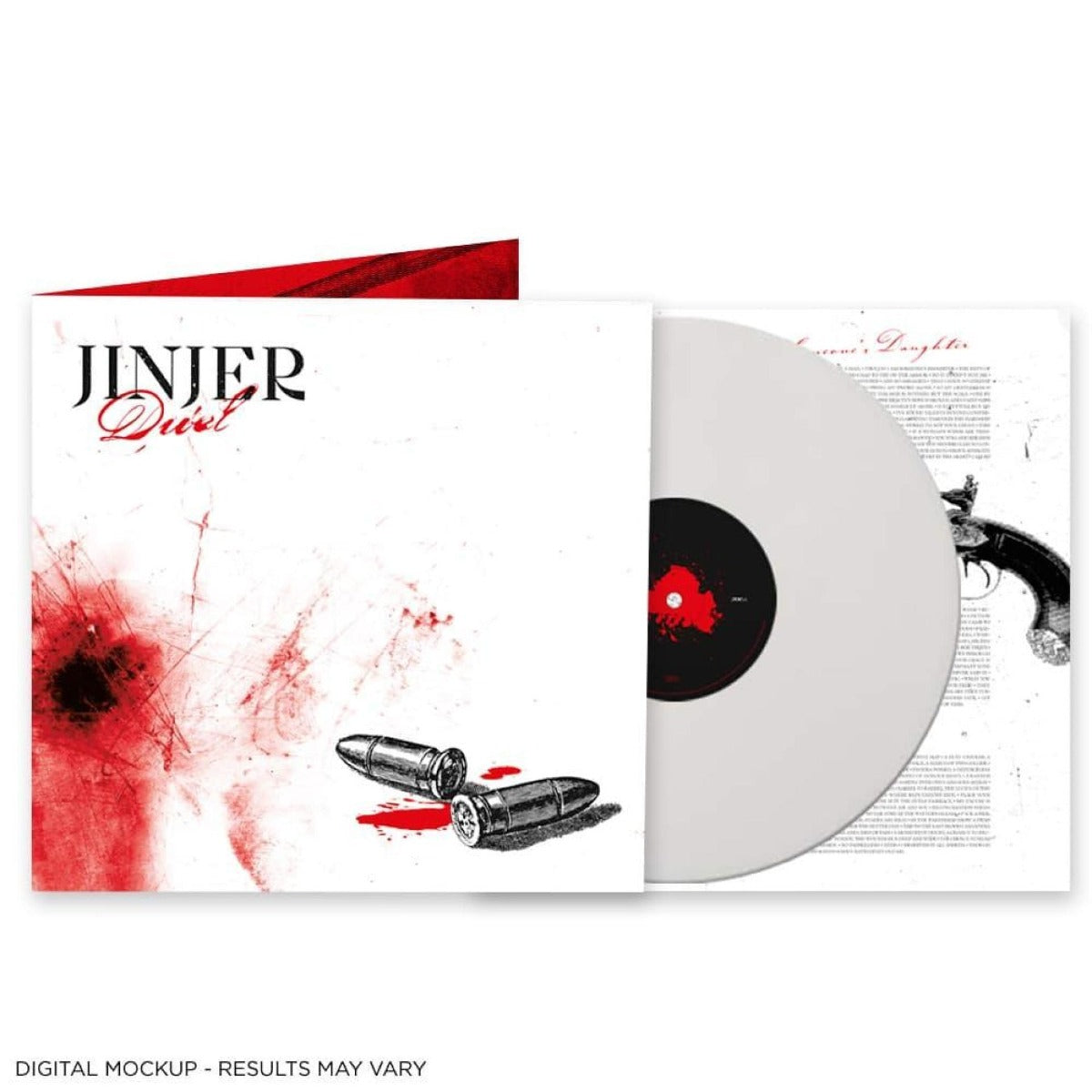 Jinjer Duel (Indie Exclusive, White Colored Vinyl)