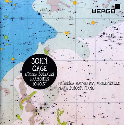 JOHN CAGE Etudes Boreales/Harmonies/10'40.3''