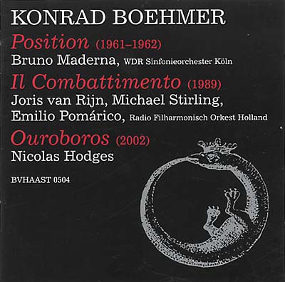 KONRAD BOEHMER Konrad BoehmerPosition/Il Combattimento/Ouroboros