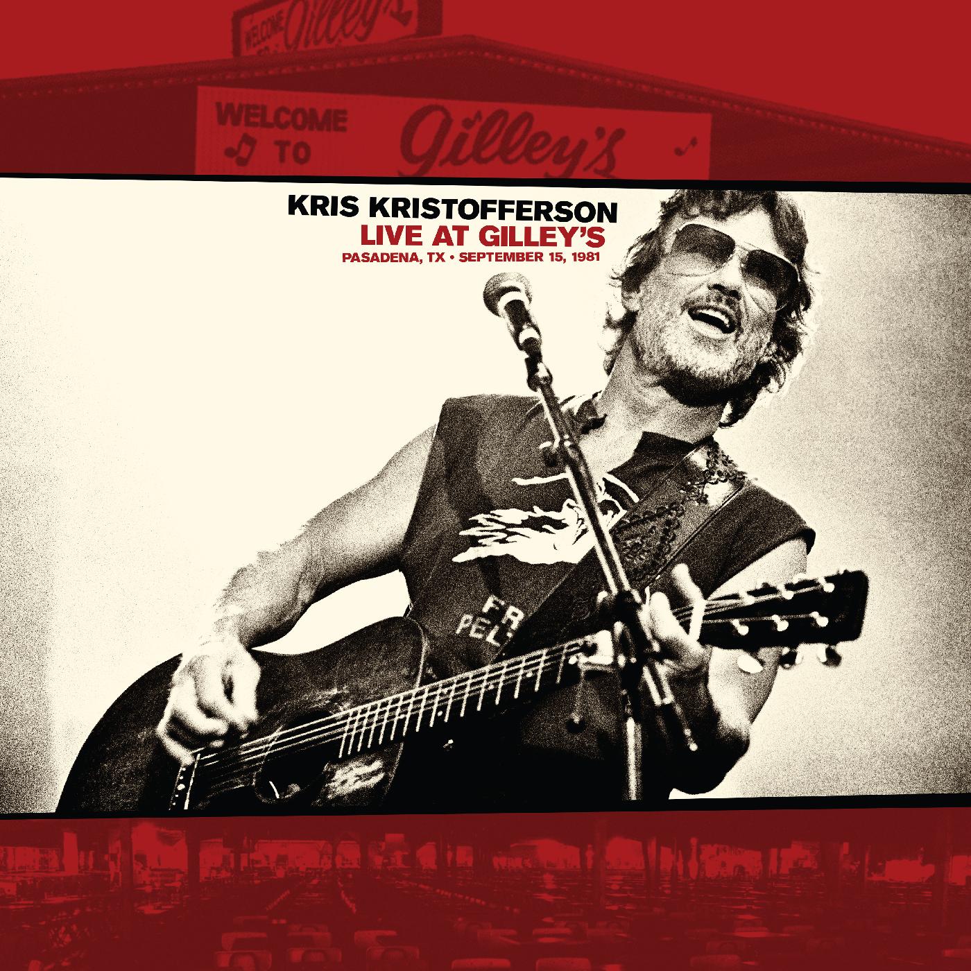 Kris Kristofferson Live At Gilley’S - Pasadena Tx: September 15 1981 (Indie Exclusive White Marbled Vinyl)