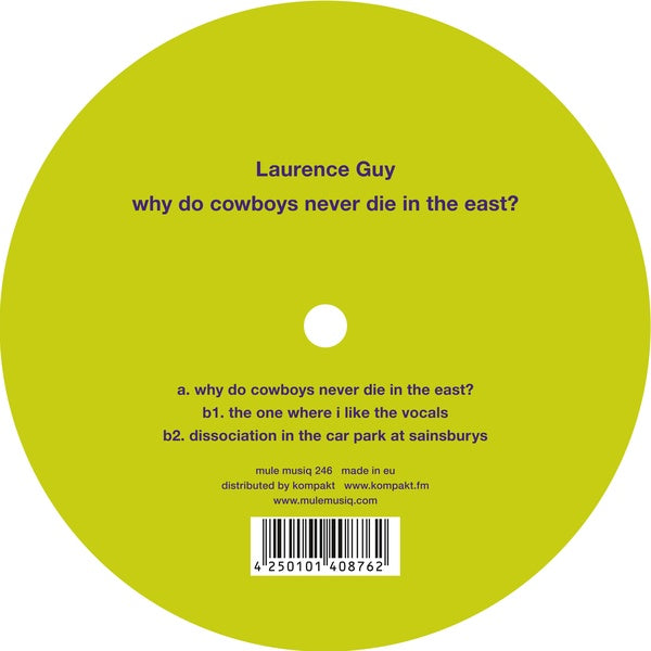 LAURENCE GUY Why Do Cowboys Never Die In The East?