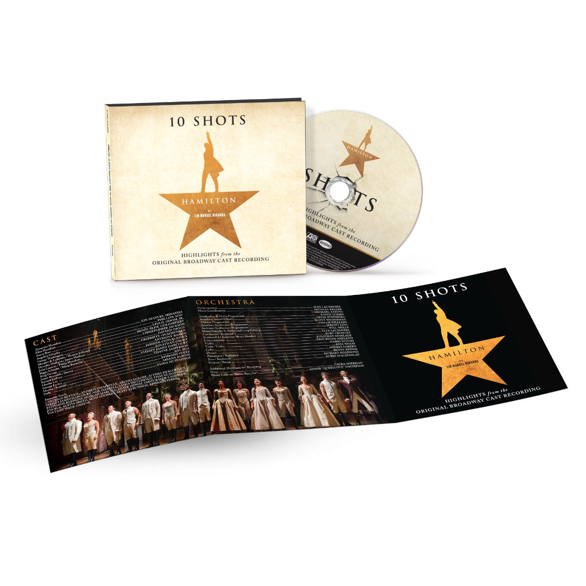 Lin-Manuel Miranda Leslie Odom Jr. Phillipa Soo Da Hamilton: 10 Shots (Highlights From The Original Broadway Cast Recording)