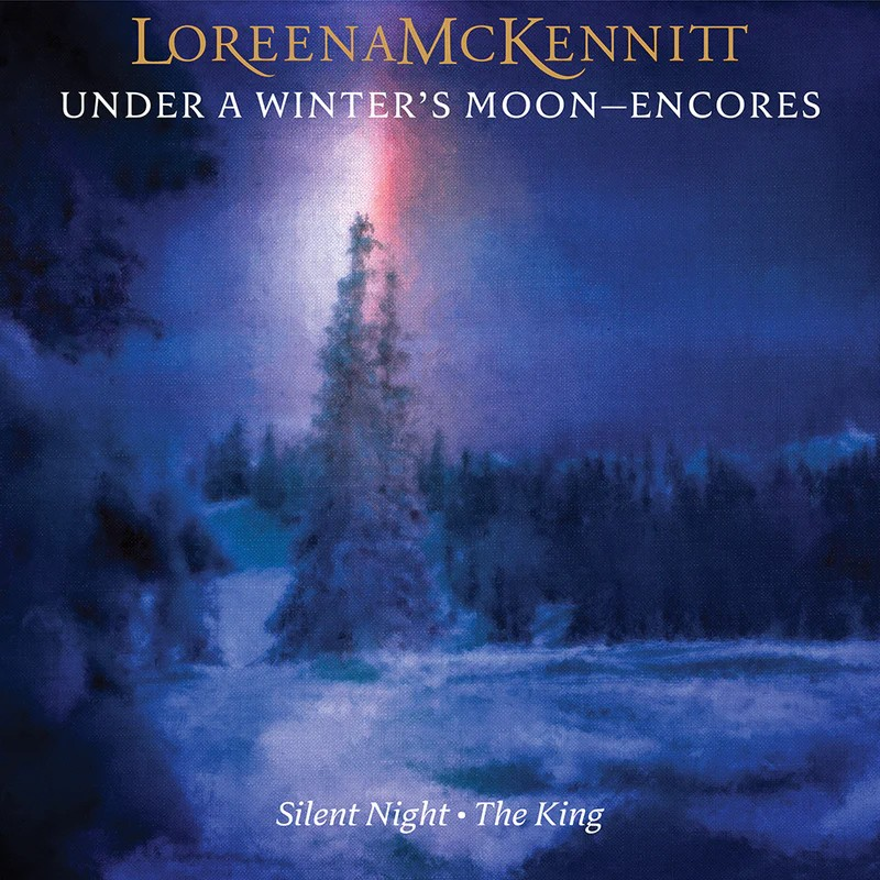 Loreena Mckennitt Silent Night b/w The King (Limited Edition) (7" Single)
