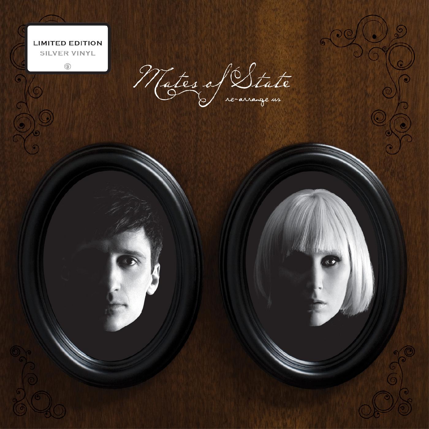 Mates of State Re-Arrange Us (Silver Vinyl)