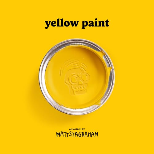 Mattstagraham Yellow Paint (Translucent Highlighter Yellow Clear Splatter Vinyl)