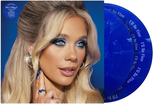 Megan Moroney Am I Okay? (I'll Be Fine) (Limited Edition, Deluxe Edition, Translucent Blue with White Swirls Colored Vinyl) (2 Lp's)