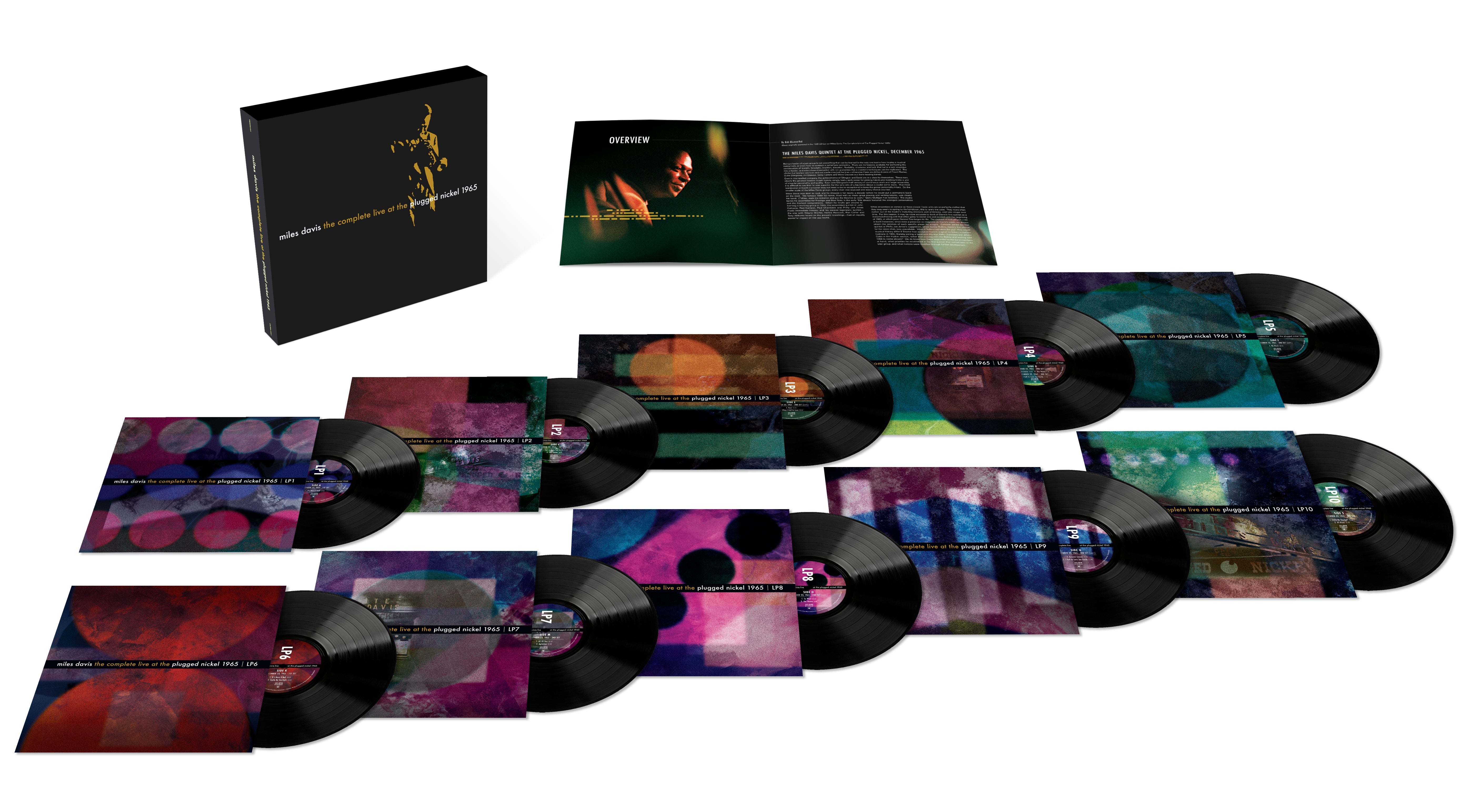 Miles Davis The Complete Plugged Nickel Live 1965 (Boxed Set, 140 Gram Vinyl, With Book, Foil Embossed / Foil Stamped) (10 Lp's)