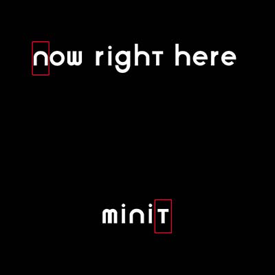 MINIT Now Right Here