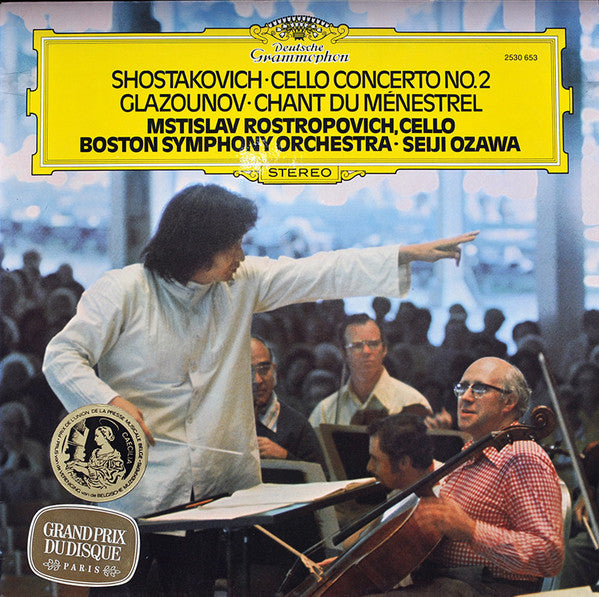 Mstislav Rostropovich / Boston Symphony Orchestra Shostakovich Cello Concerto No.2 - Glazounov Chant Du Ménestrel