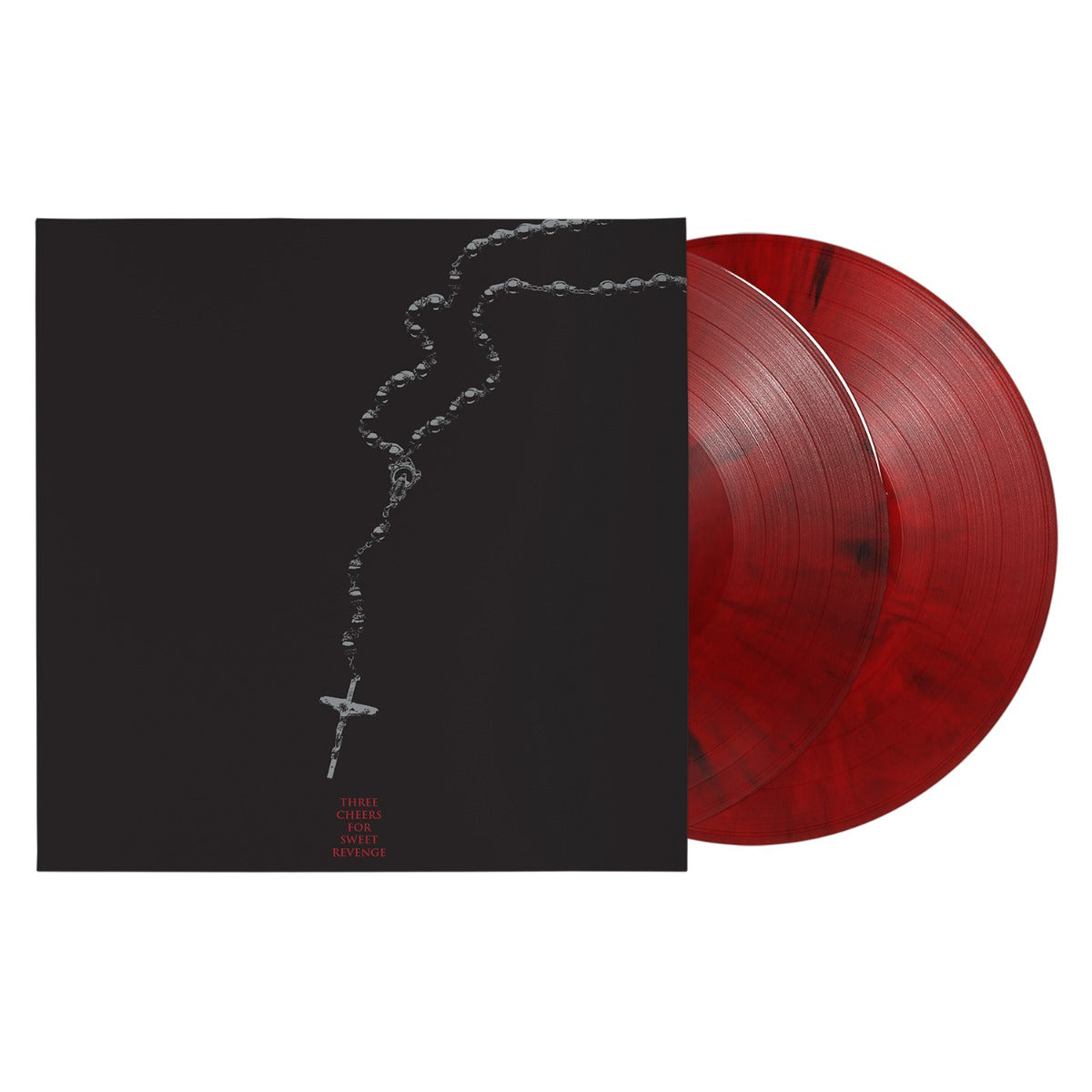 My Chemical Romance Three Cheers For Sweet Revenge (Deluxe Edition) (2Lp) (Red/Black Marble Vinyl)