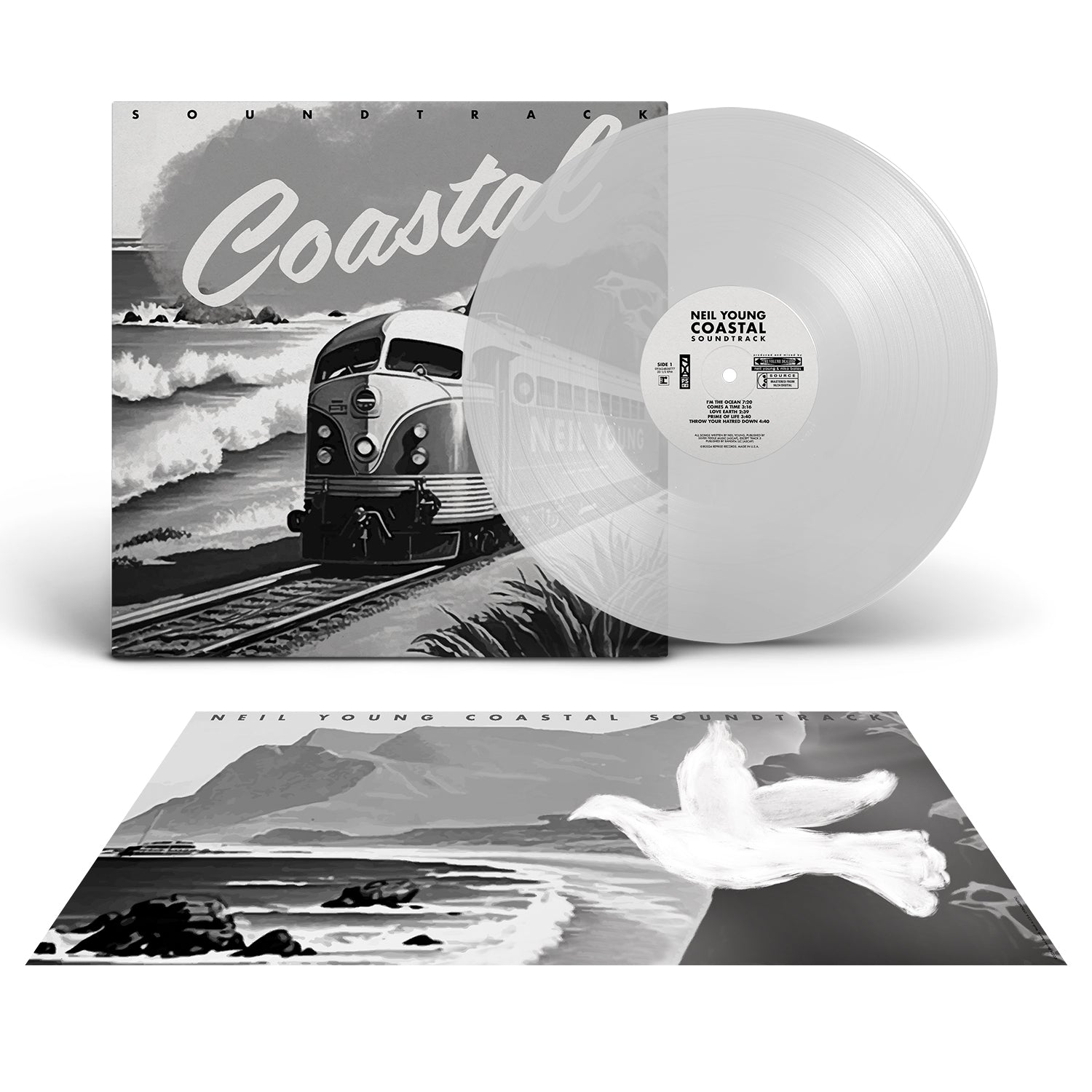 Neil Young Coastal Soundtrack (Indie Exclusive) (Clear Vinyl)