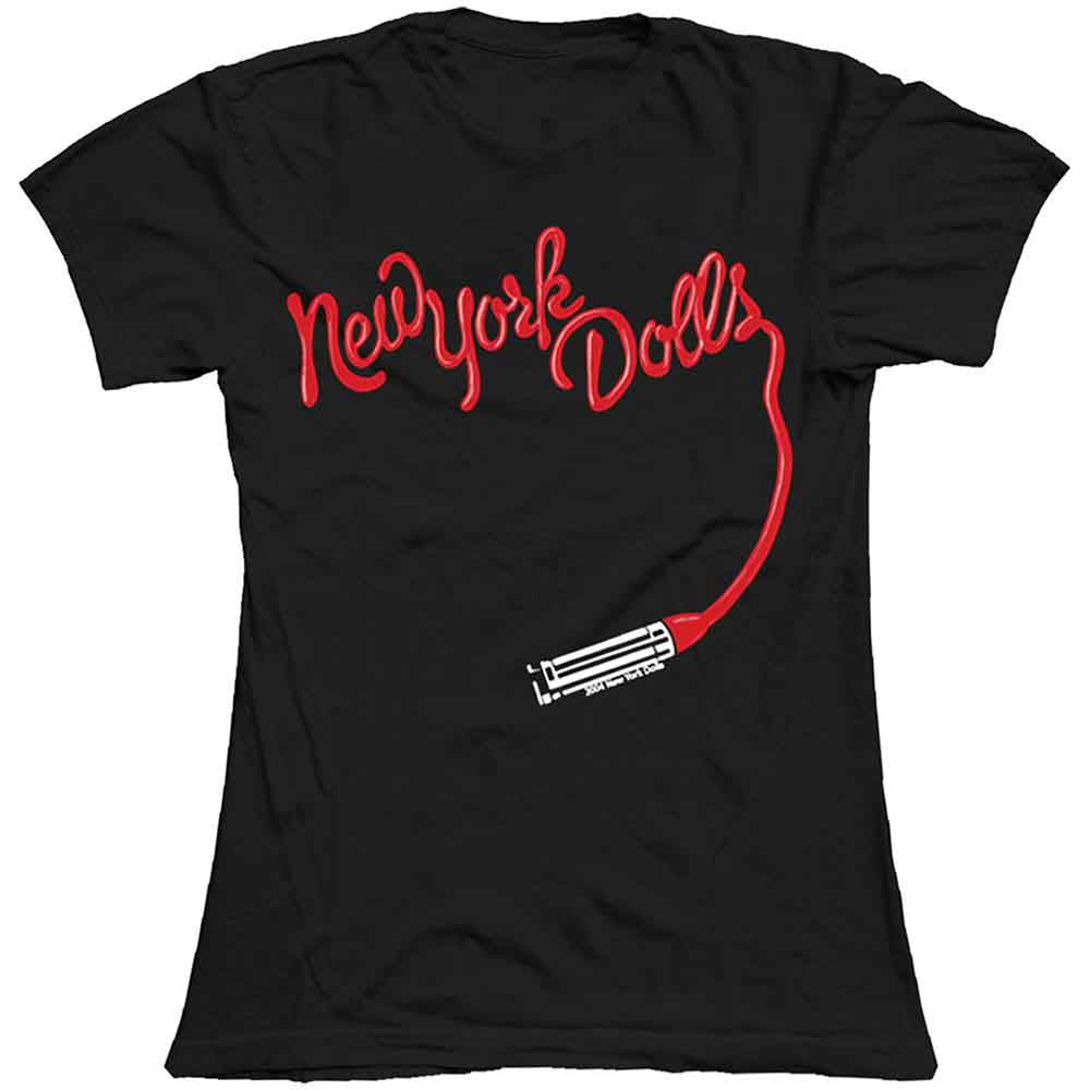 New York Dolls Lipstick Logo Black
