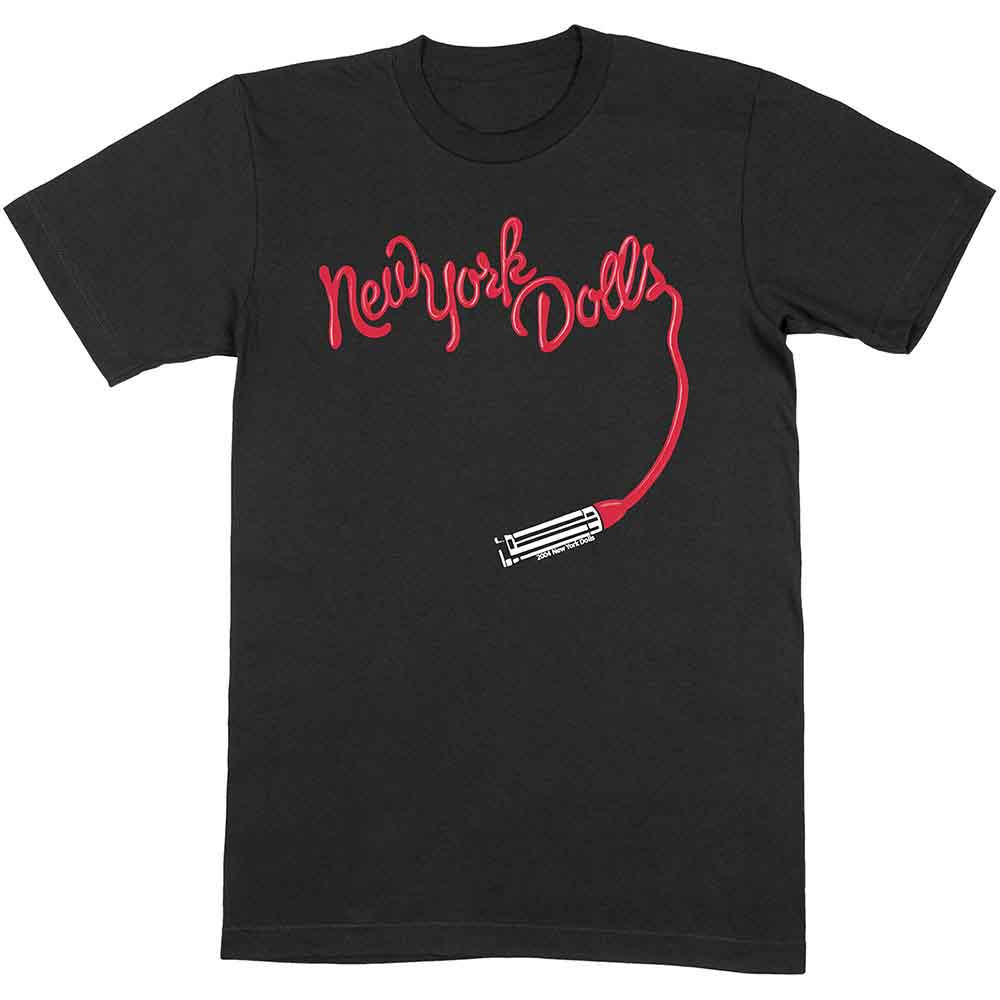 New York Dolls Lipstick Logo Black