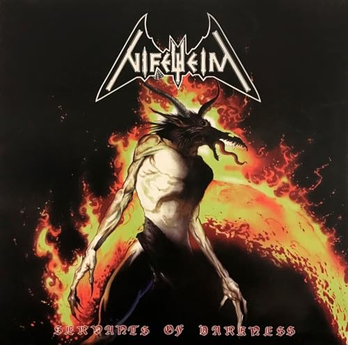 Nifelheim Servants Of Darkness (Orange Red Swirl Vinyl)