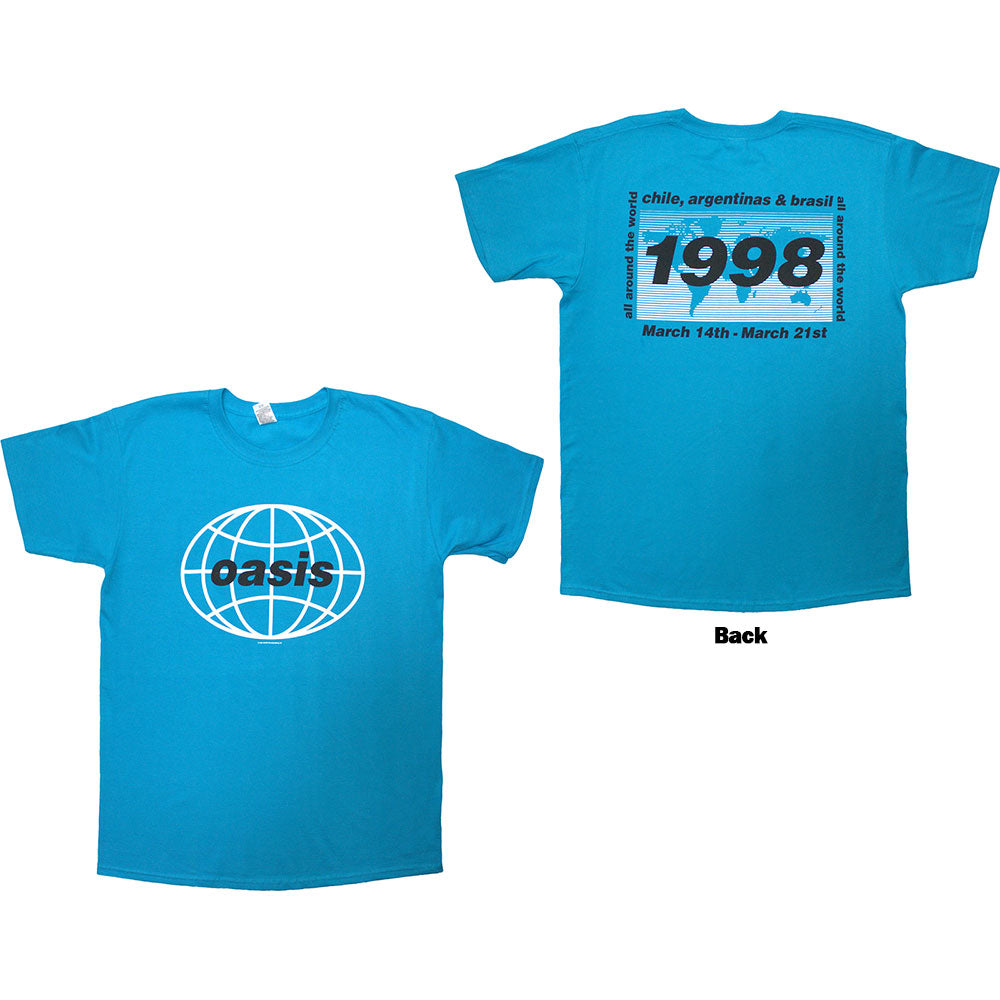 Oasis 1998 World Tour - South America Blue