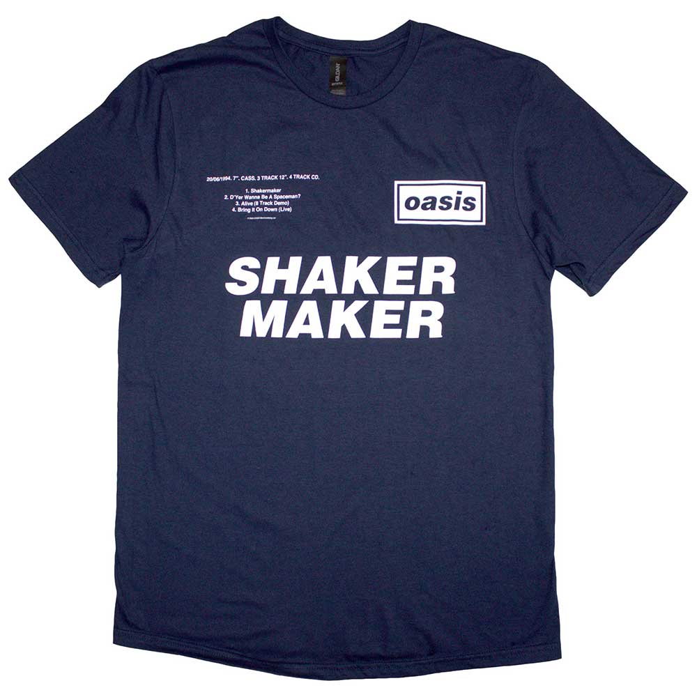 Oasis Shakermaker Tracklisting Blue