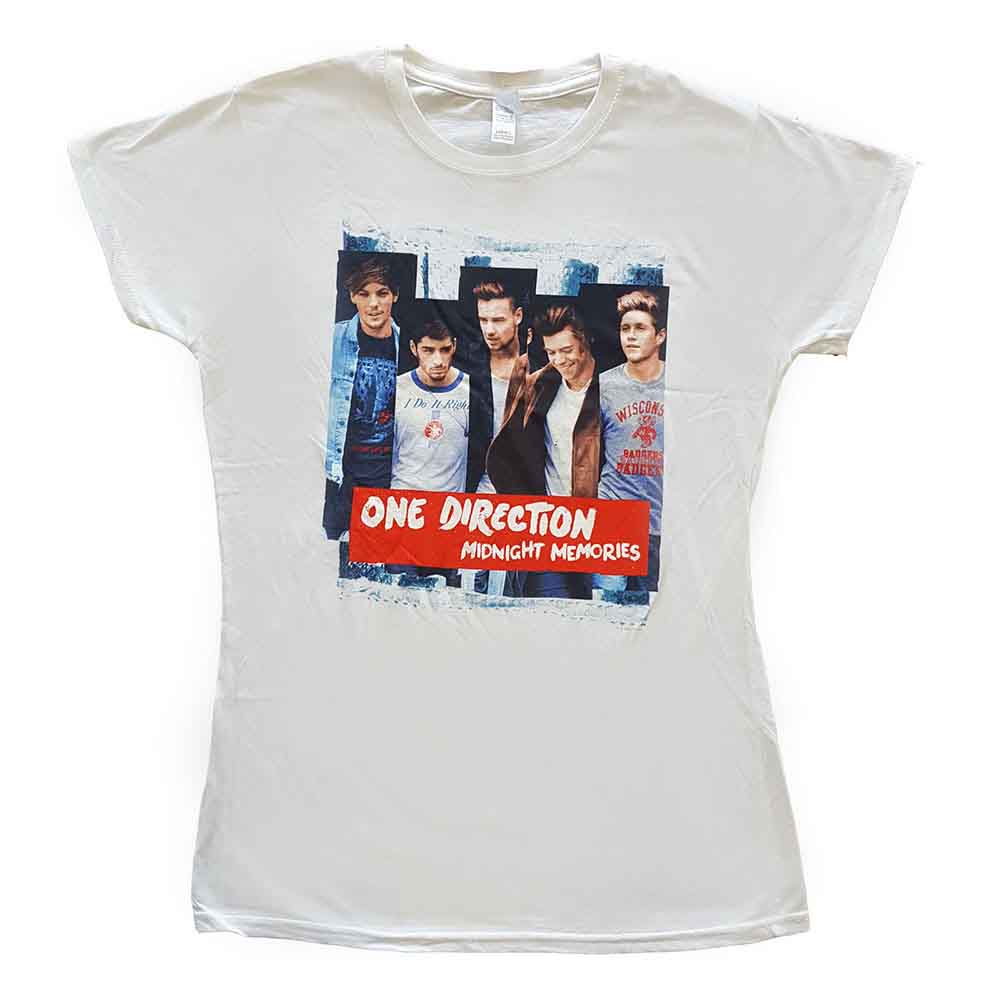 One Direction Midnight Memories Strips White